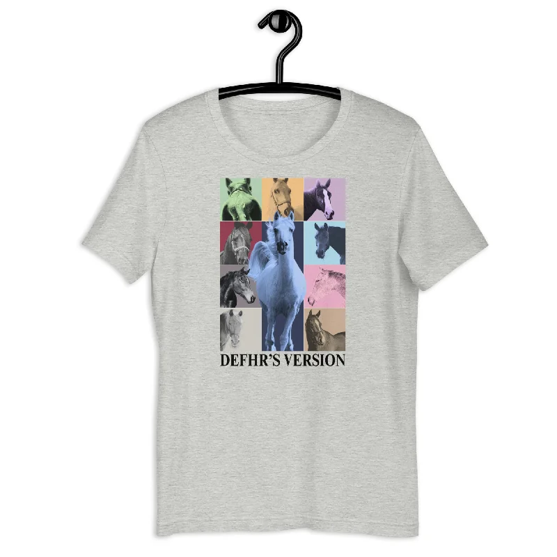 DEFHR's Version Unisex T-shirt-- Polka Dot Checkered Tartan