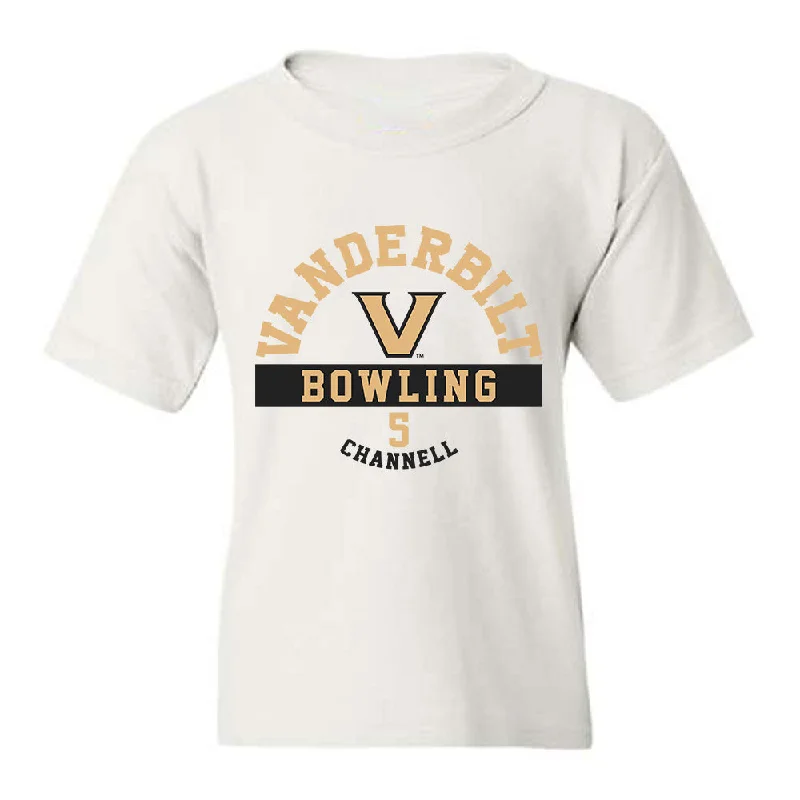 Vanderbilt - NCAA Women's Bowling : Kailee Channell - Youth T-Shirt Classic Fashion Shersey-- Jersey Fabric Tulle Fabric Batik Fabric
