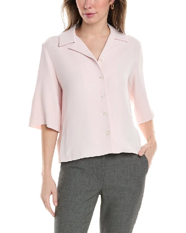 Piazza Sempione Shirt-- Graphic Embroidered Appliqued