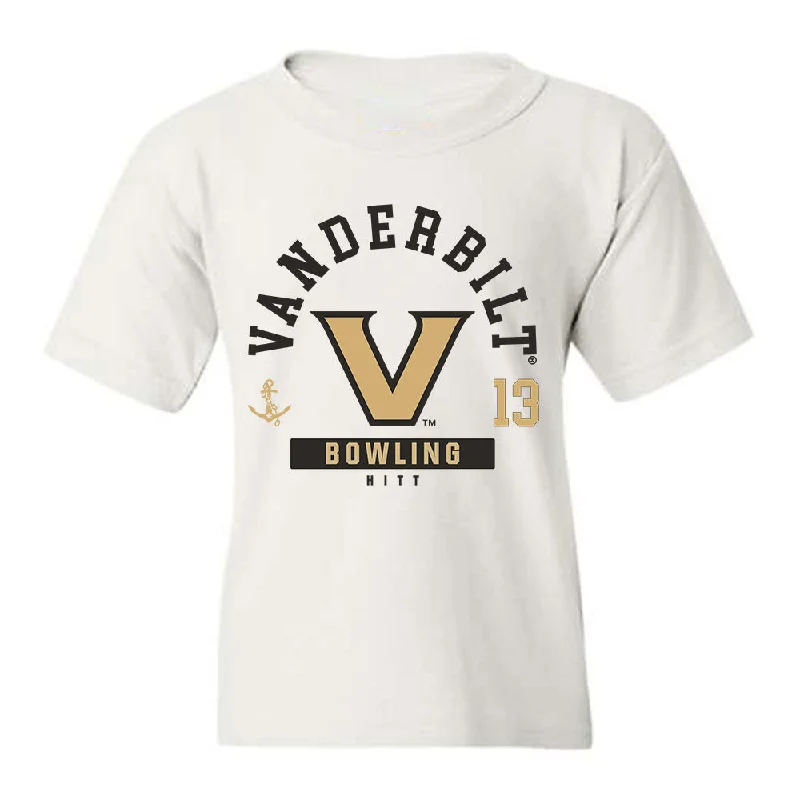 Vanderbilt - NCAA Women's Bowling : Kaylee Hitt - Youth T-Shirt Classic Fashion Shersey-- Lace Blend Ribbed Blend Corduroy Blend