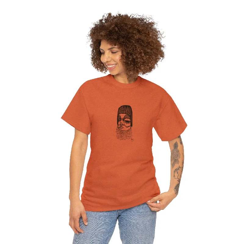 Meditation Mask Spiritual T-Shirt-- Modern Contemporary Chic