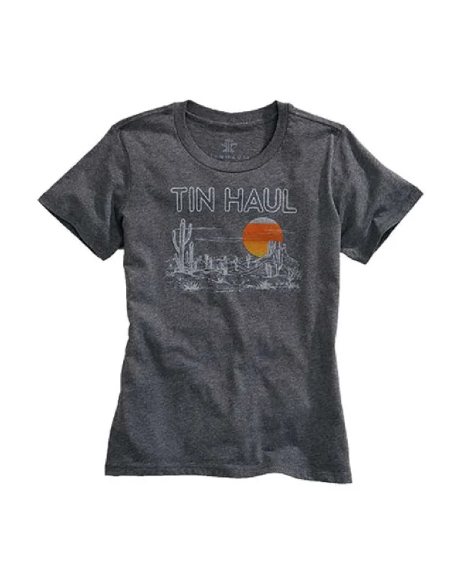 Sale ✨Tin Haul Desert Sunset Women's T-shirt-- Machine Wash Dry Clean Hand Wash
