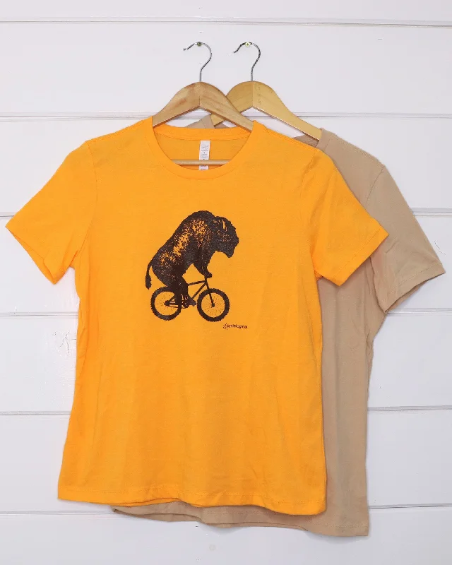 Bison Women's T-Shirt-- Chenille Blend Fleece Blend Nylon Blend