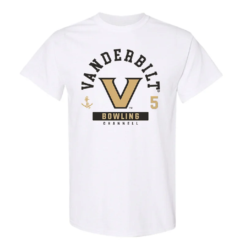 Vanderbilt - NCAA Women's Bowling : Kailee Channell - T-Shirt Classic Fashion Shersey-- Cotton Fabric Linen Fabric Terry Fabric