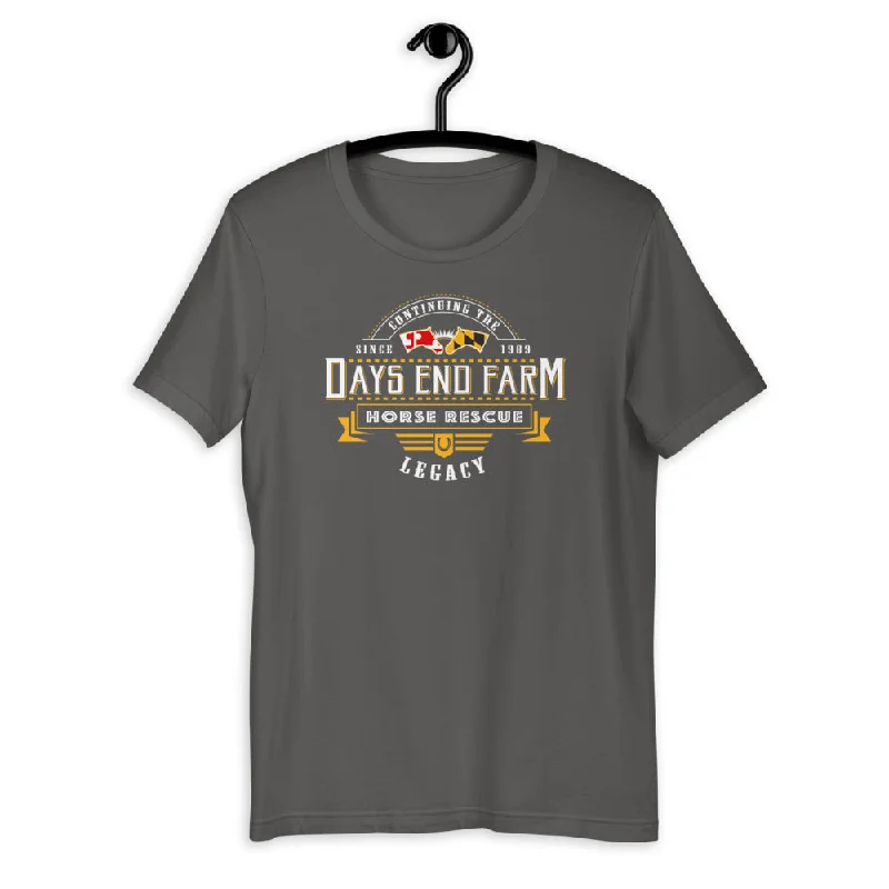 Legacy Unisex T-Shirt-- Thin T-Shirt Open Front Quick Dry