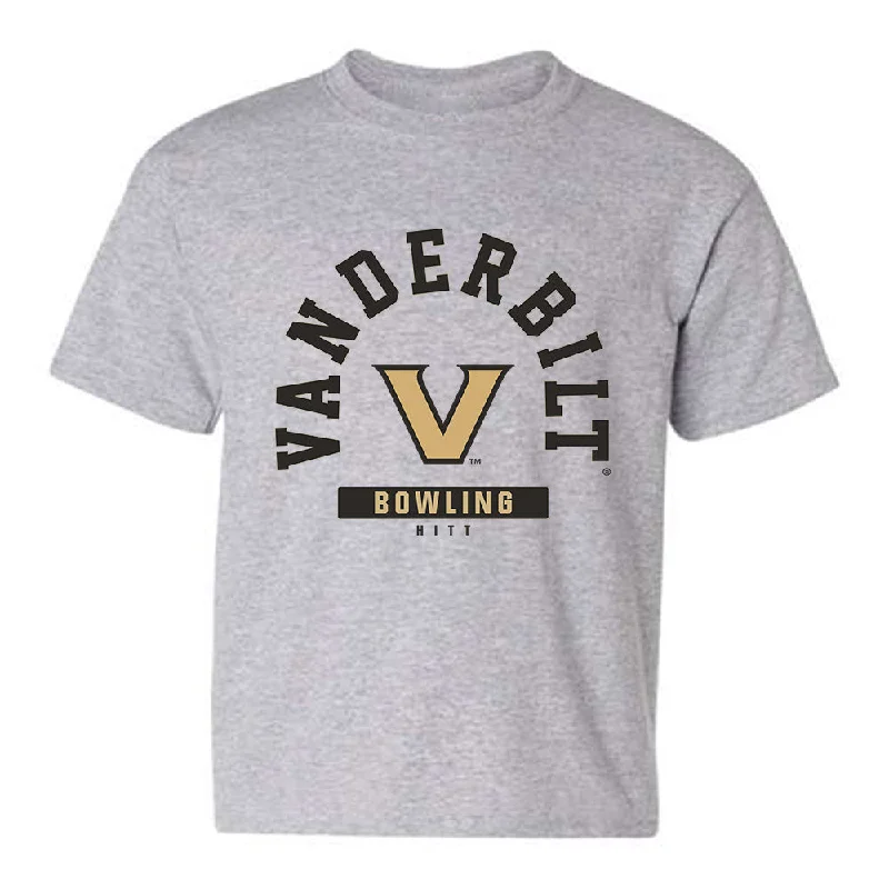 Vanderbilt - NCAA Women's Bowling : Kaylee Hitt - Youth T-Shirt Classic Fashion Shersey-- Sequined Glittery Shiny