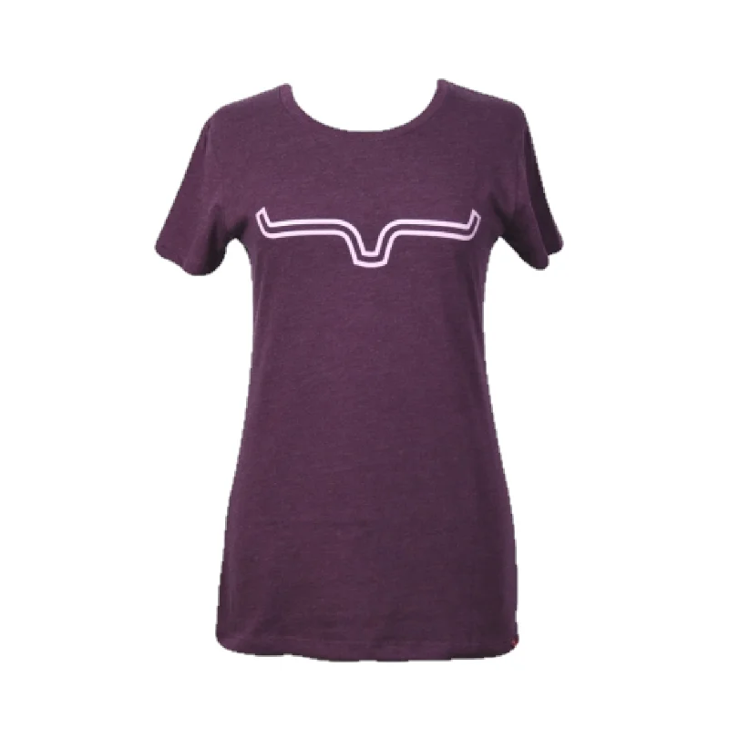 Kimes Ranch® Ladies Outlier Vintage Purple T-Shirt OUTT-PURP-- Lace Blend Ribbed Blend Corduroy Blend