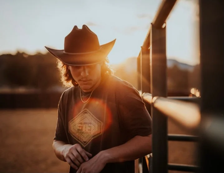 Final Sale✨ The Koe T-shirt STS Ranchwear-- Ribbed Striped Patterned