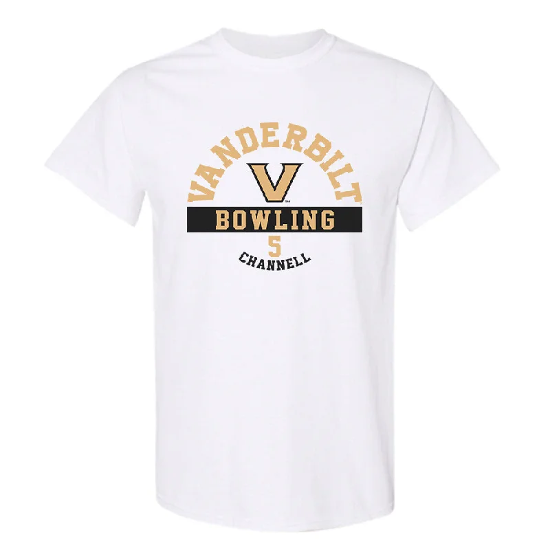 Vanderbilt - NCAA Women's Bowling : Kailee Channell - T-Shirt Classic Fashion Shersey-- Fleece Fabric Down Fabric Feather Fabric