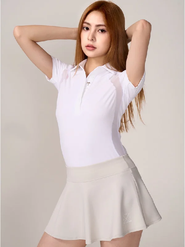 Women’s CoolBreeze Polo Shirt-- Fleece Fabric Down Fabric Feather Fabric