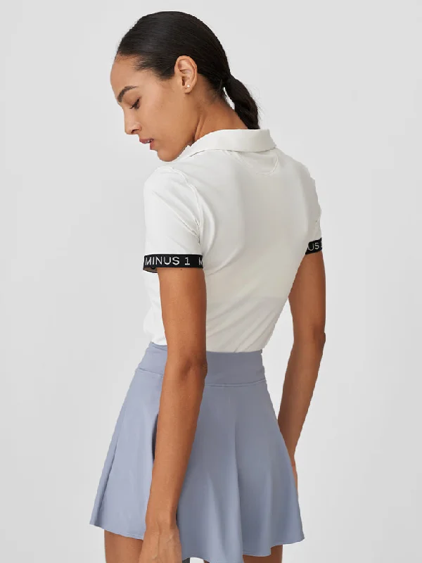 WOMEN'S POLO SHIRT-- Front Pockets Side Pockets Patch Pockets