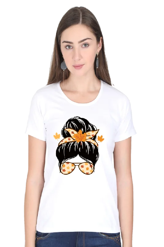 Trendy Women's Graphic T-Shirt - Ultra-Soft Cotton, Unique Prints, Relaxed Fit, Ideal for Casual Wear and Gifts-- Faux Fur Fabric Real Fur Fabric Shearling Fabric