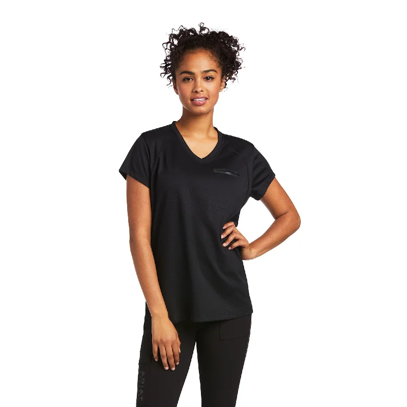 Ariat® Ladies Rebar Polartec Elite All Season Work T-Shirt 10039612-- Mesh Blend Leather Blend Suede Blend