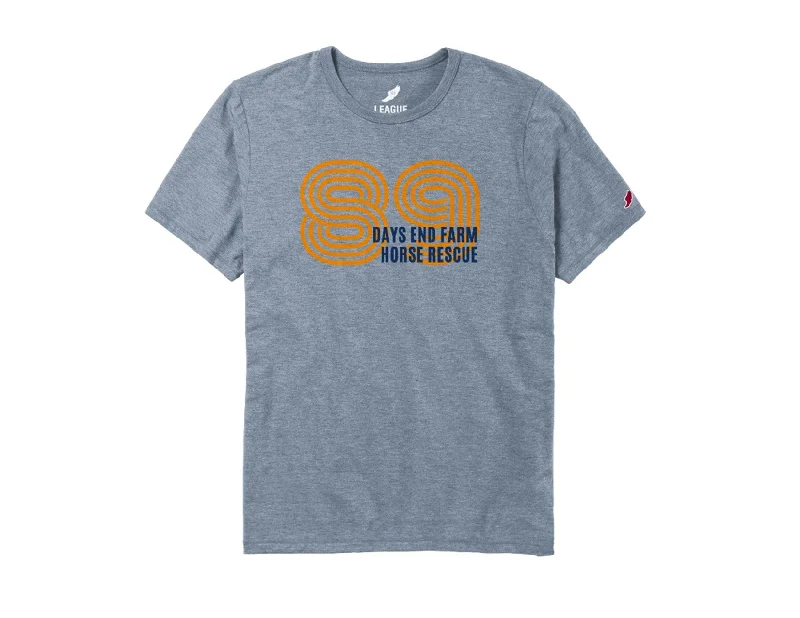 LIMITED EDITION 35th ANNIVERSARY "89" Short Sleeve T-shirt Unisex-- Lace Blend Ribbed Blend Corduroy Blend