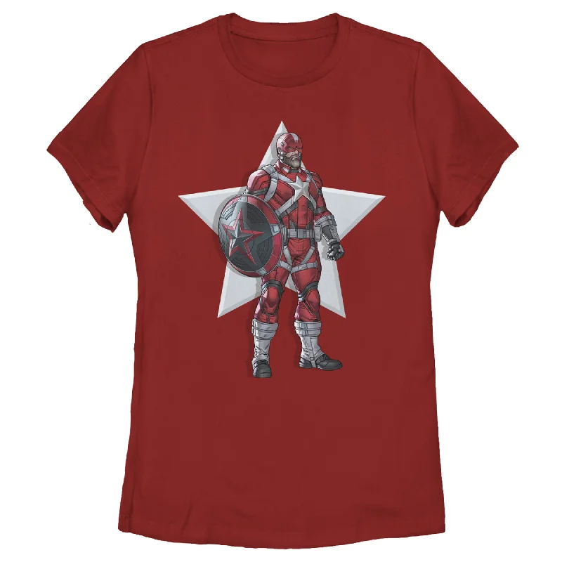 Women's Marvel Black Widow Guardian Hero T-Shirt-- Graphic T-Shirt Round Neck Polyester