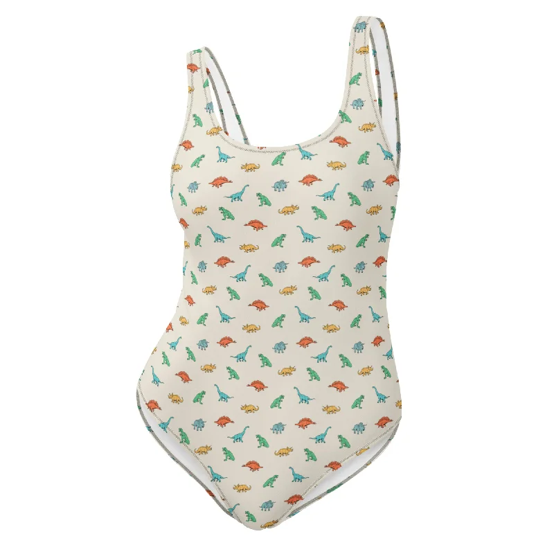 Mini Color Dinos - Women's Swimsuit Mesh Swimsuit Top