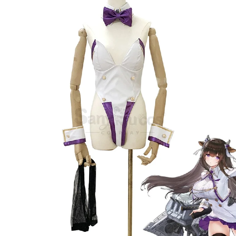 【Custom-Tailor】Game Azur Lane Cosplay Bunny Girl Kashino Cosplay Costume Swimsuit Vintage Swimwear Look 【Custom-Tailor】Game Azur Lane Cosplay Bunny Girl Kashino Cosplay Costume Swimsuit Vintage Swimwear Look