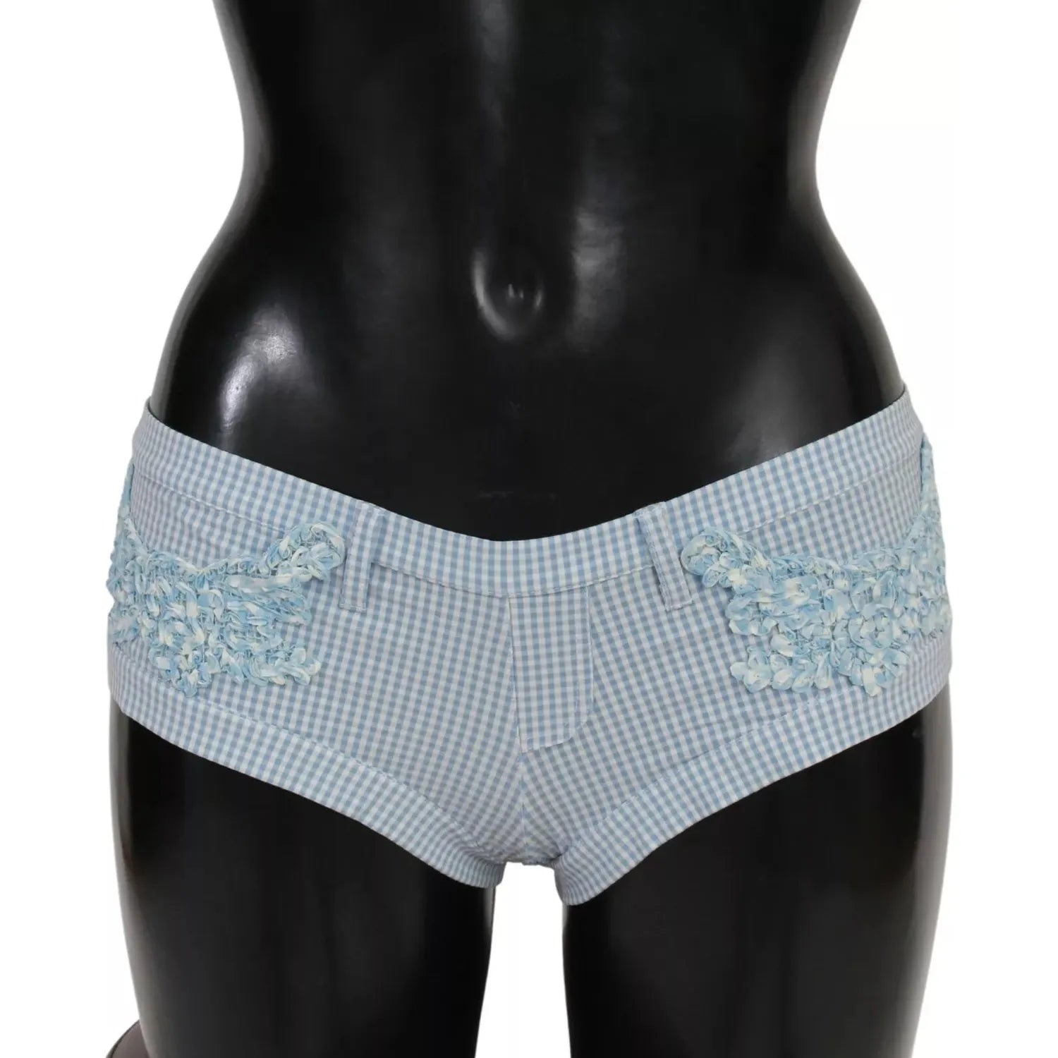 Ermanno Scervino Blue Beachwear Bottoms Swimsuit Shorts Chic Bikini Set