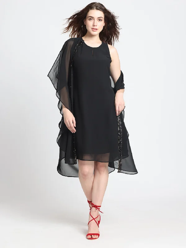 Evening Cape Dress empire Waist empire