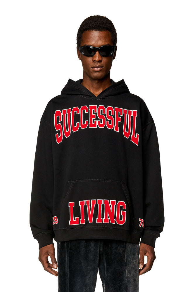 Hoodie with college prints Hoodie with Color Block Contrast Stylish