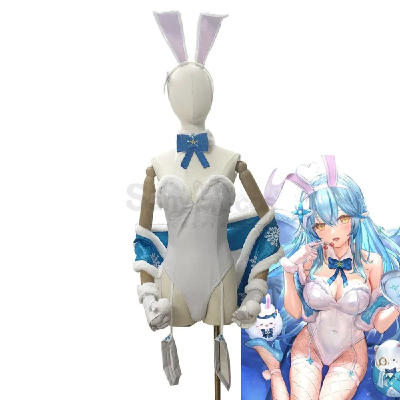 【Custom-Tailor】VTuber Cosplay Bunny Girl Yukihana Lamy Cosplay Costume Swimsuit Monokini Swimsuit Design 【Custom-Tailor】VTuber Cosplay Bunny Girl Yukihana Lamy Cosplay Costume Swimsuit Monokini Swimsuit Design