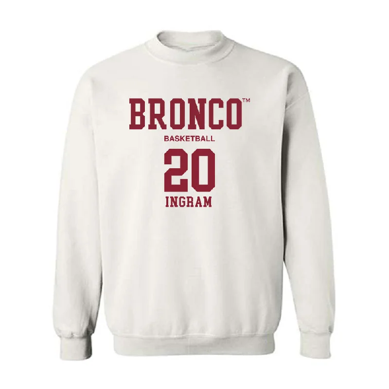SCU - NCAA Women's Basketball : Kaya Ingram - Classic Fashion Shersey Crewneck Sweatshirt Zip Hoodie Drawstring Kangaroo Pocket