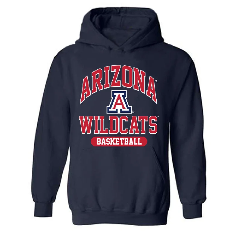 Arizona - NCAA Women's Basketball : Erin Tack - Classic Shersey Hooded Sweatshirt Hoodie with Patch Decorative Personalized