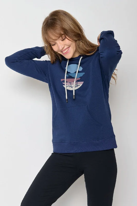 Greenbomb Bike Cloud (Chipper/Hoodie/GOTS) Hoodie with Elastic Cuffs Stretchable Comfortable
