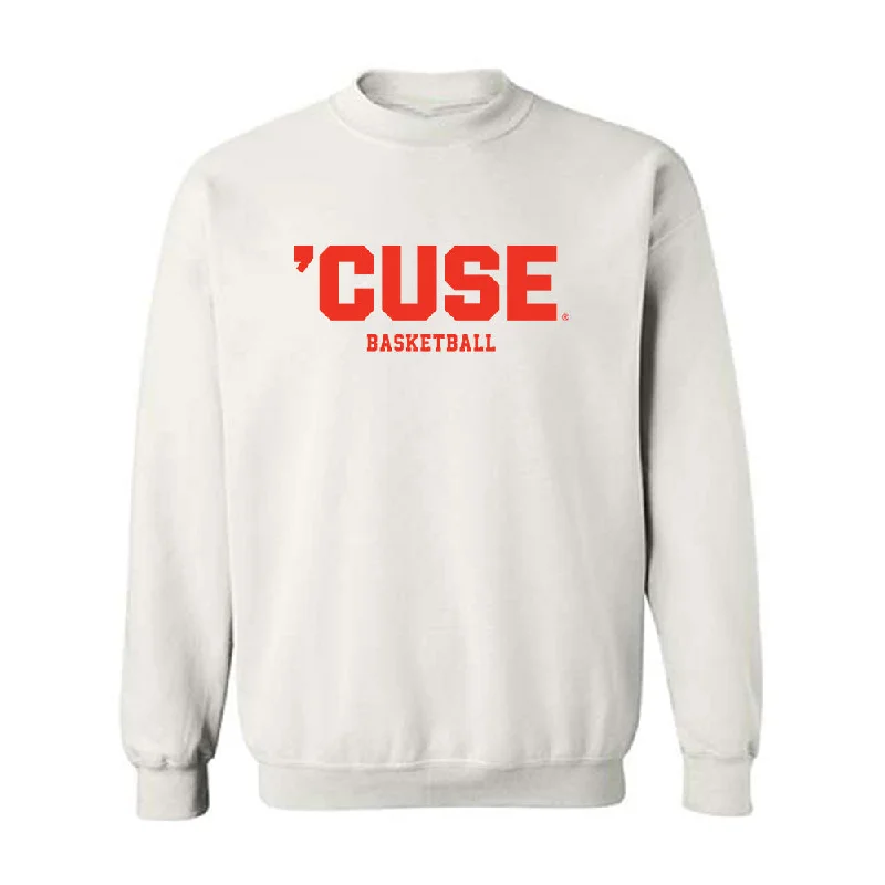 Syracuse - NCAA Women's Basketball : Angelica Velez - Classic Shersey Crewneck Sweatshirt Hoodie with Batwing Sleeves Loose Dramatic