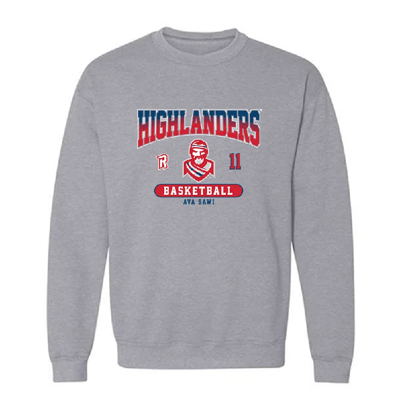 Radford - NCAA Women's Basketball : Ava Sawi - Classic Fashion Shersey Crewneck Sweatshirt Hooded Sweatshirt Casual Wear Street Style