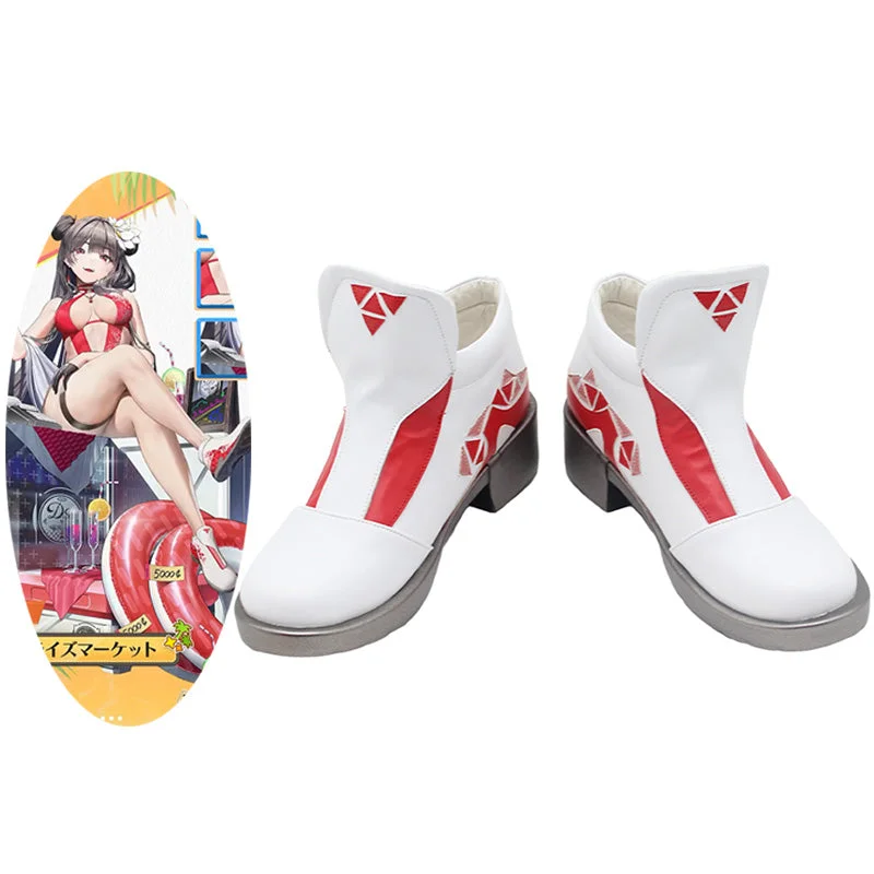Goddess of Victory: Nikke Yan Swimsuit Cosplay Shoes Timeless Black Bikini
