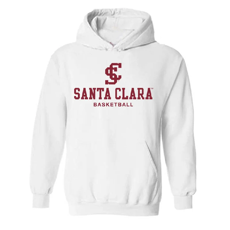 SCU - NCAA Women's Basketball : Kaya Ingram - Hooded Sweatshirt Hoodie with Drawstring Waist Adjustable Fitted