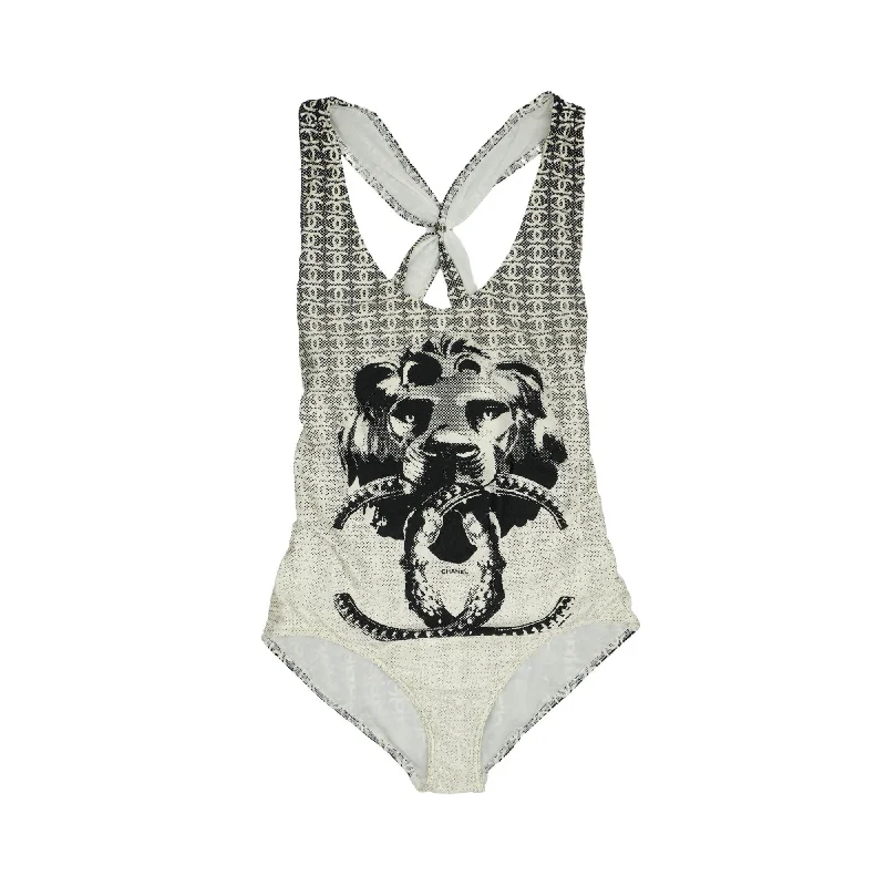 Chanel Swimsuit - Women's 44 Elegant Ruffle Swimsuit