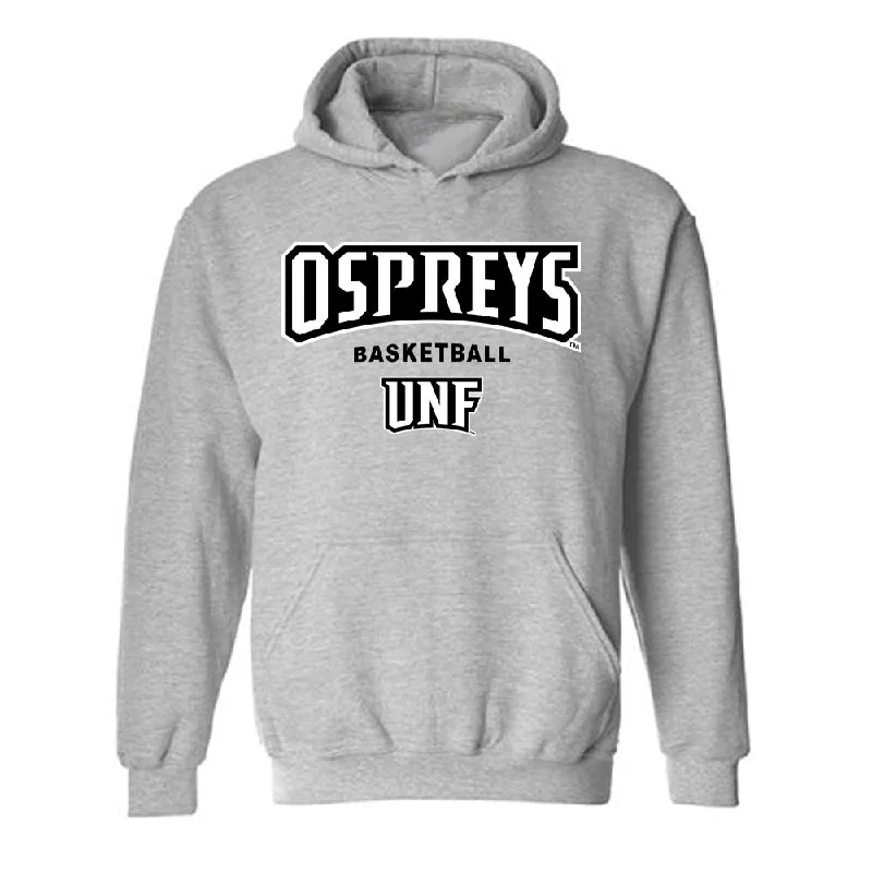 UNF - NCAA Women's Basketball : Jazmine Spencer - Classic Shersey Hooded Sweatshirt Hoodie with Sequins Glamorous Eye-catching