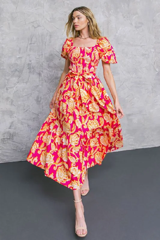 RUN TOWARDS LOVE POPLIN ANKLE DRESS Tunics Versatile functional