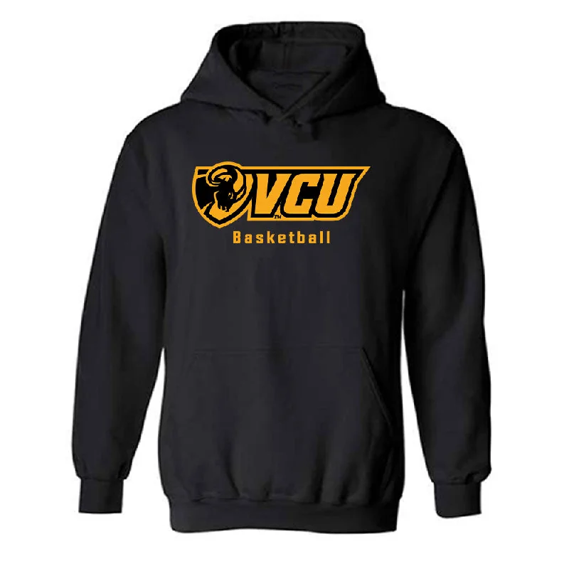 VCU - NCAA Women's Basketball : Cyriah Griffin - Classic Shersey Hooded Sweatshirt Hoodie with Hidden Zipper Minimalist Clean