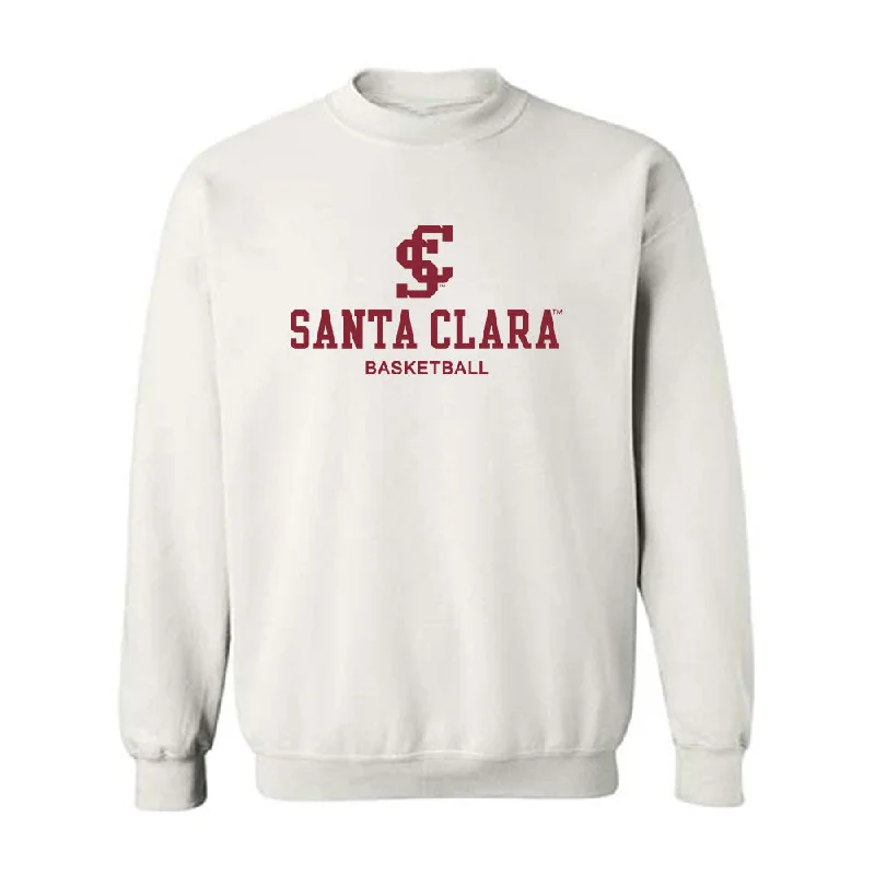 SCU - NCAA Women's Basketball : Kaya Ingram - Crewneck Sweatshirt Hoodie with Elastic Waist Stretchable Comfortable