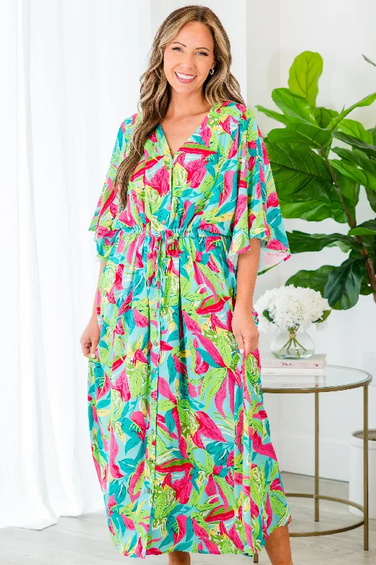 Creative Dreamer Dress, Green A-Line Day Work