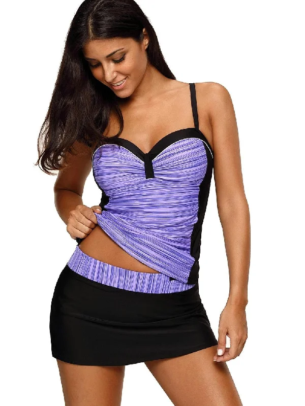 Swimsuit with Skirt Timeless Black Bikini