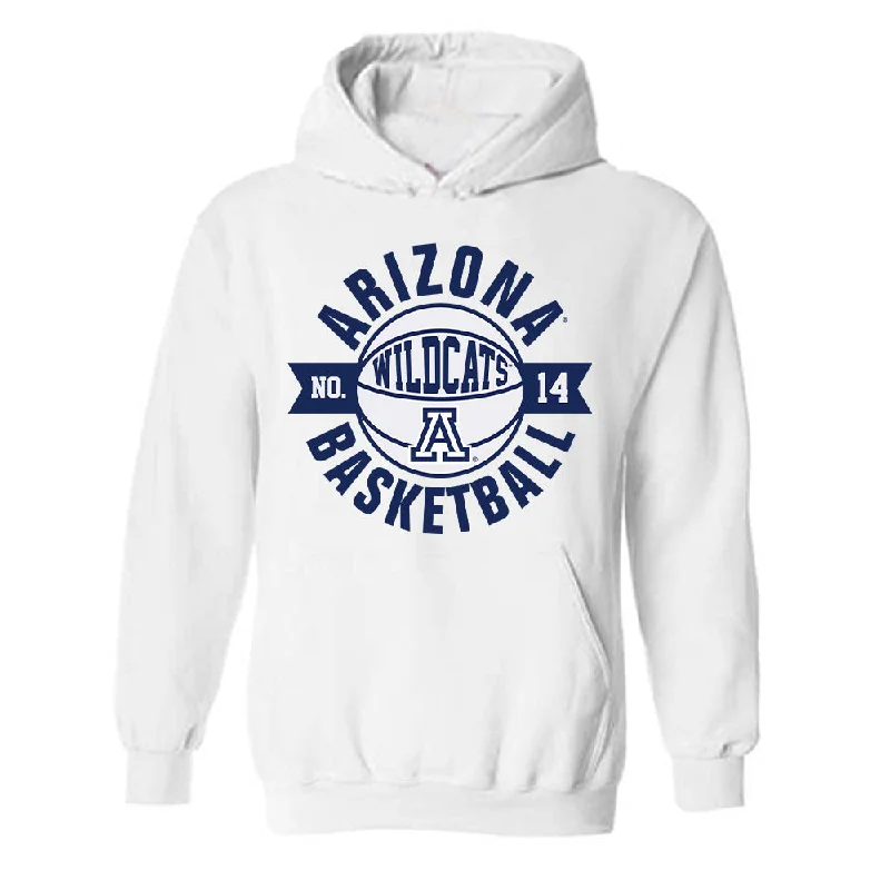 Arizona - NCAA Women's Basketball : Brooklyn Rhodes - Sports Shersey Hooded Sweatshirt Hoodie with Earth Tones Natural Calm