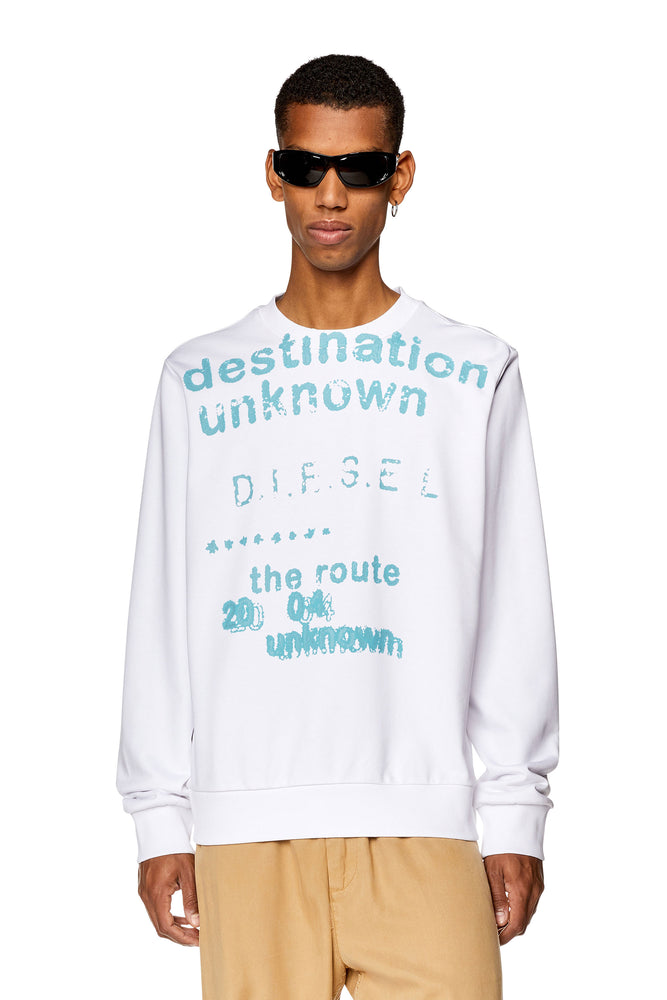 Sweatshirt with Destination print Hoodie with Applique Textured Unique