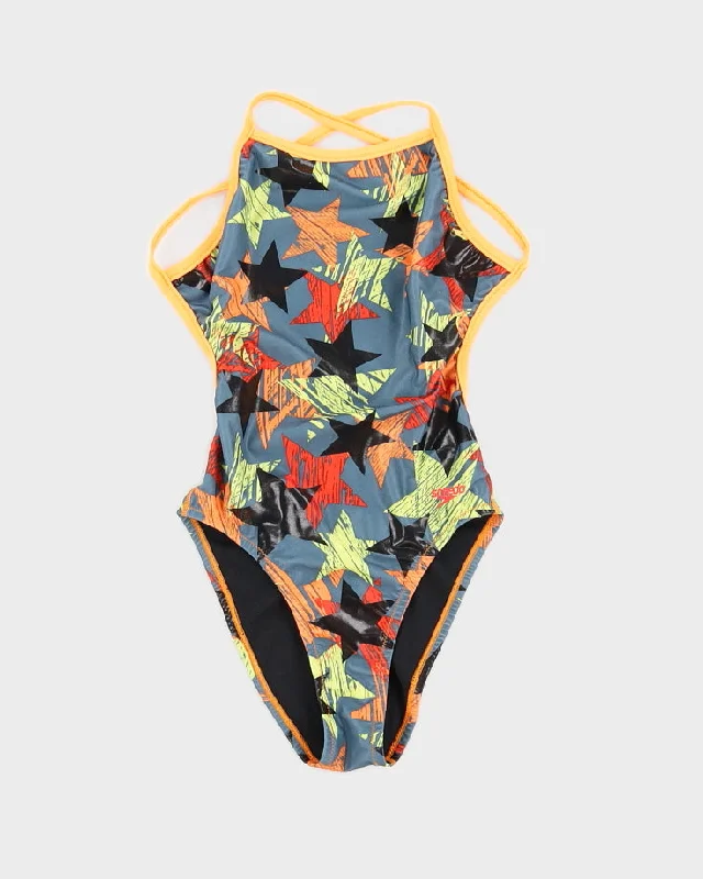 Star Print Speedo Swimsuit - XS Classic Two-Piece Bikini