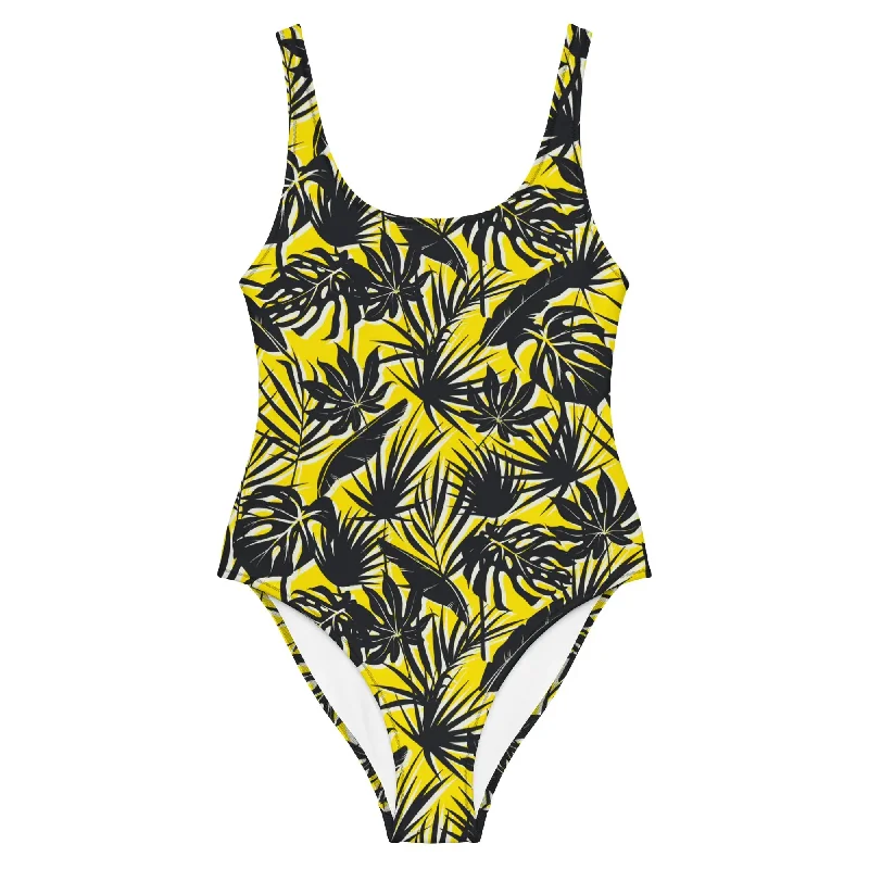 Sunbeam Canopy One-Piece Swimsuit Classic Sporty Swimsuit
