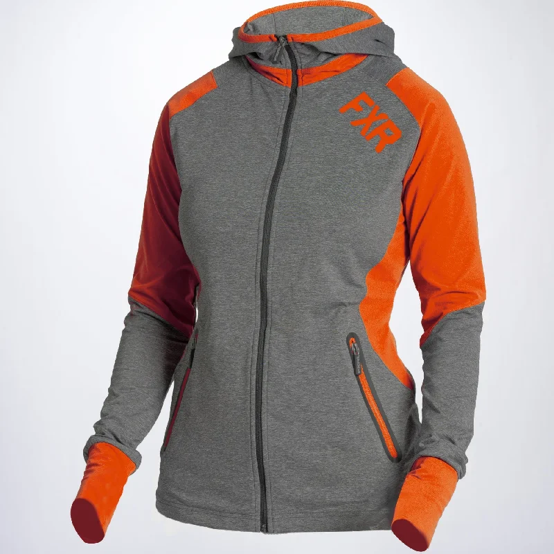 Women's Clash Active Hoodie Cotton Hoodie Fleece Lining Warmth