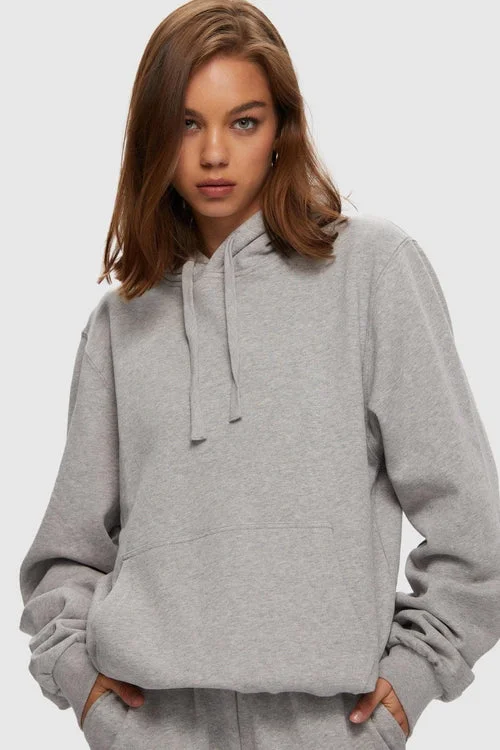Kuwalla Perfect Hoodie 2.0 Hoodie with Hem Raw Edge Edgy Unfinished