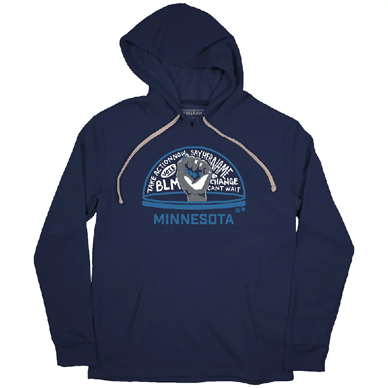 The WNBPA Speaks Hoodie: Minnesota Hoodie with Illustration Artistic Creative