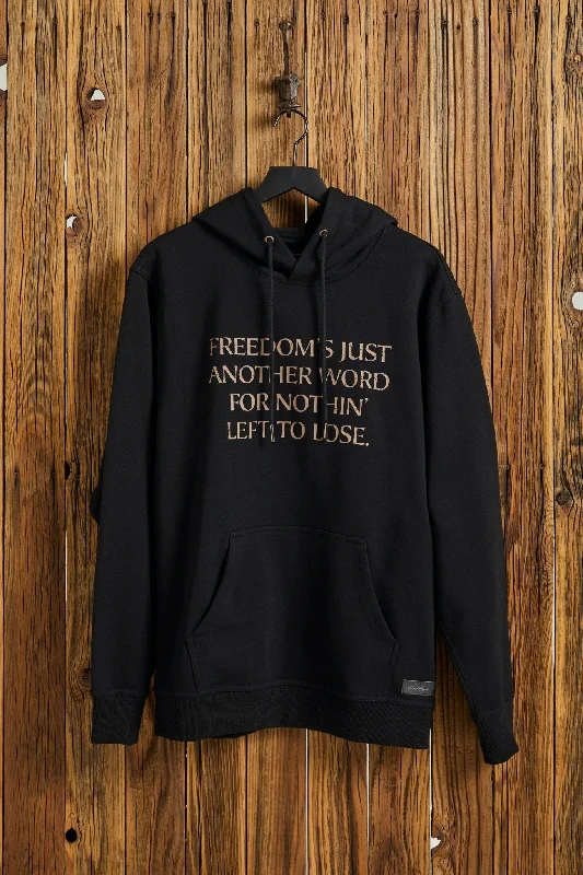 FREEDOM - Midnight Hoodie Hoodie with Bell Sleeves Flared Feminine