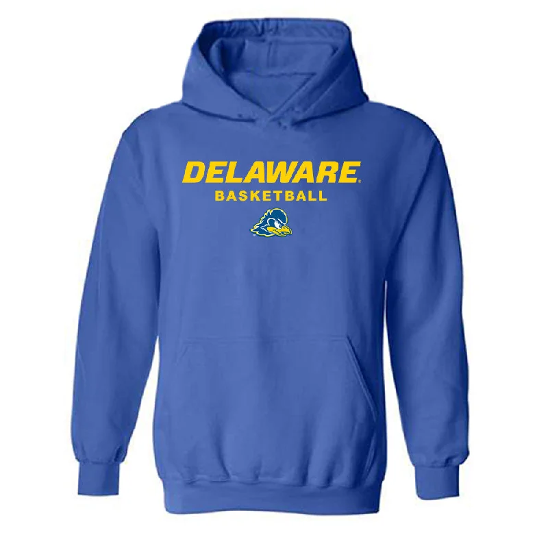 Delaware - NCAA Women's Basketball : Gianna Johnson - Classic Shersey Hooded Sweatshirt Hoodie with Raglan Sleeves Sporty Comfortable