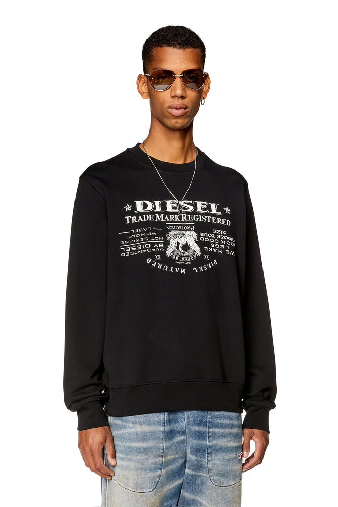 Sweatshirt with logo print Hoodie with Stripes Bold Sporty