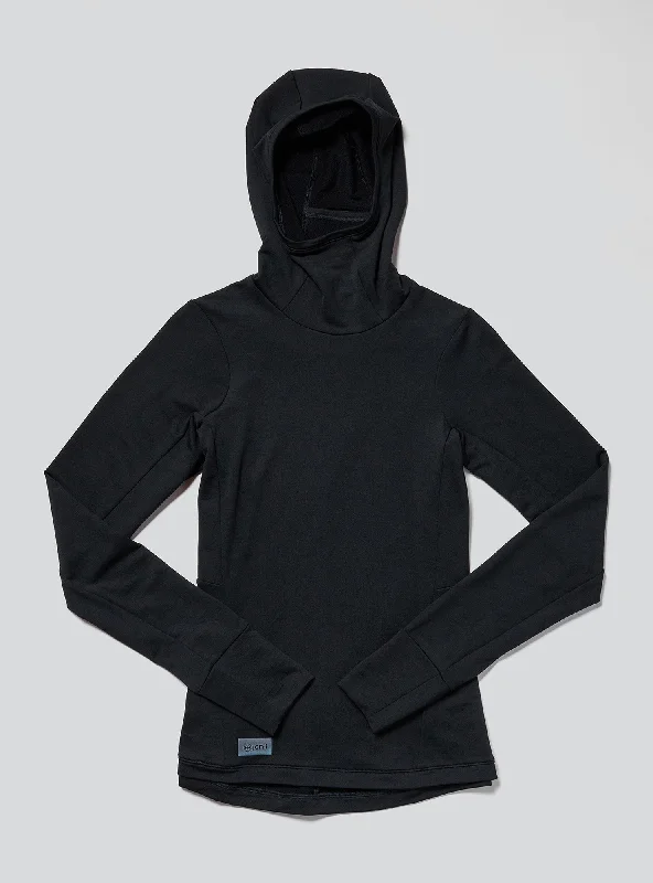 W's Rover Merino Hoodie Hoodie with Earth Tones Natural Calm